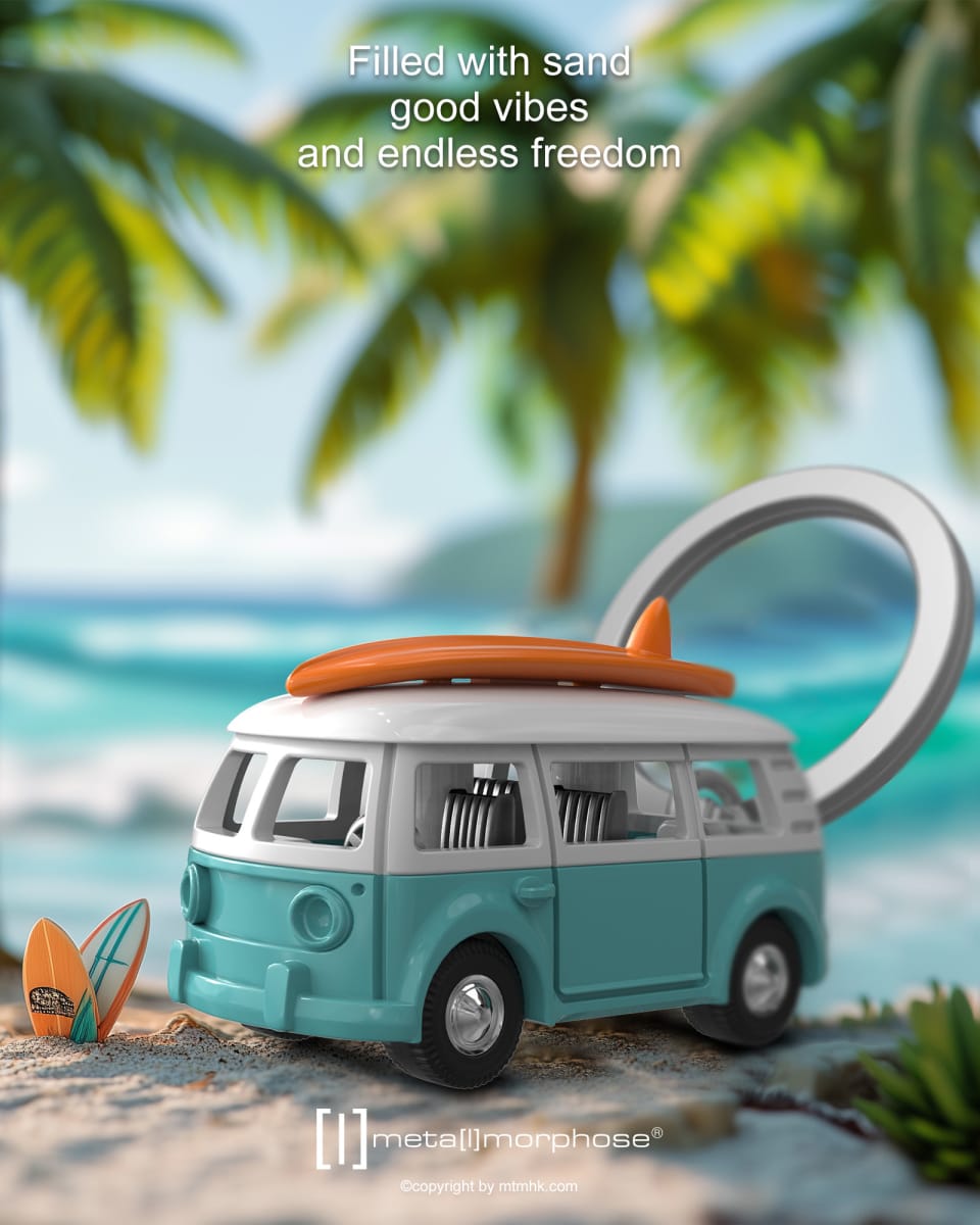Llavero Metalmorphose Furgoneta Surf8