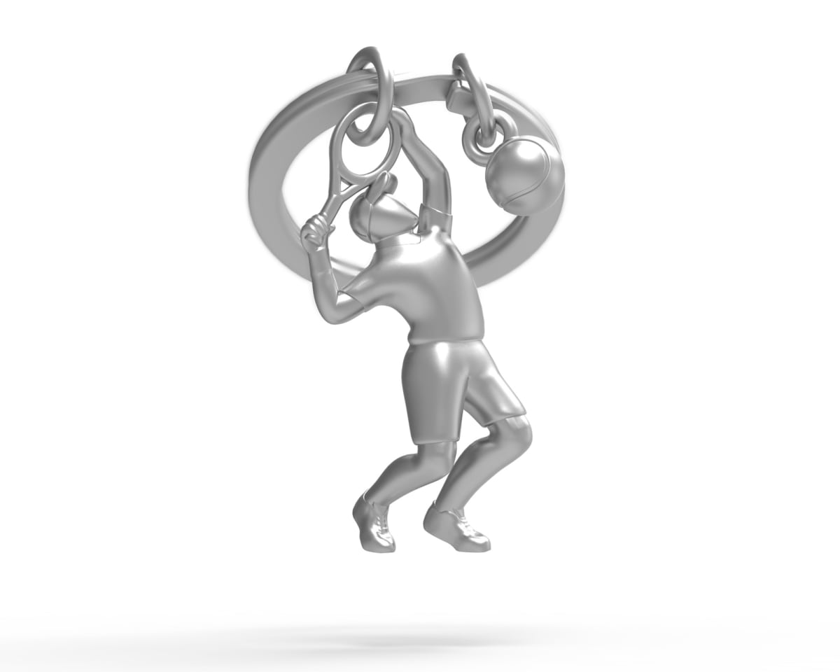 Llavero Metalmorphose Tennis2