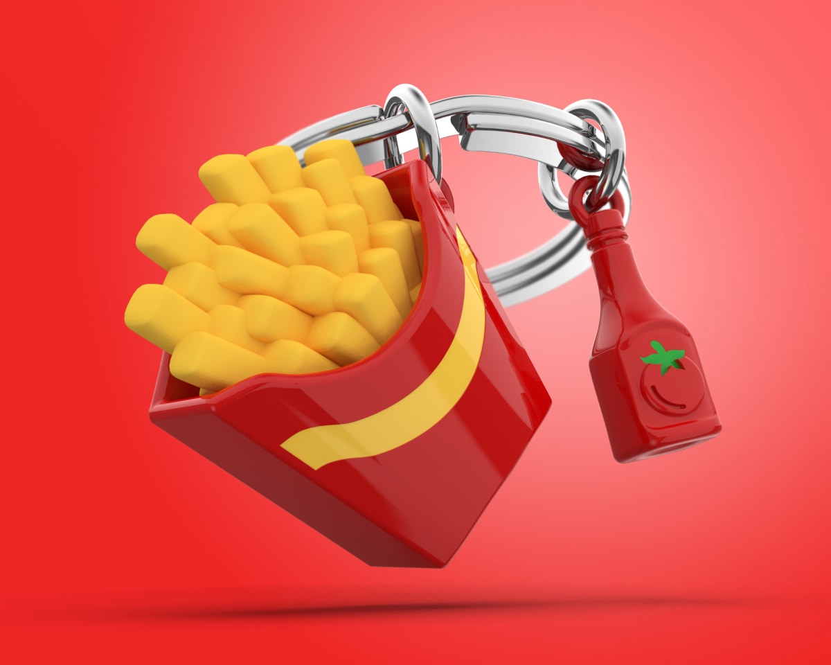 Llavero Metalmorphose Papas Fritas8