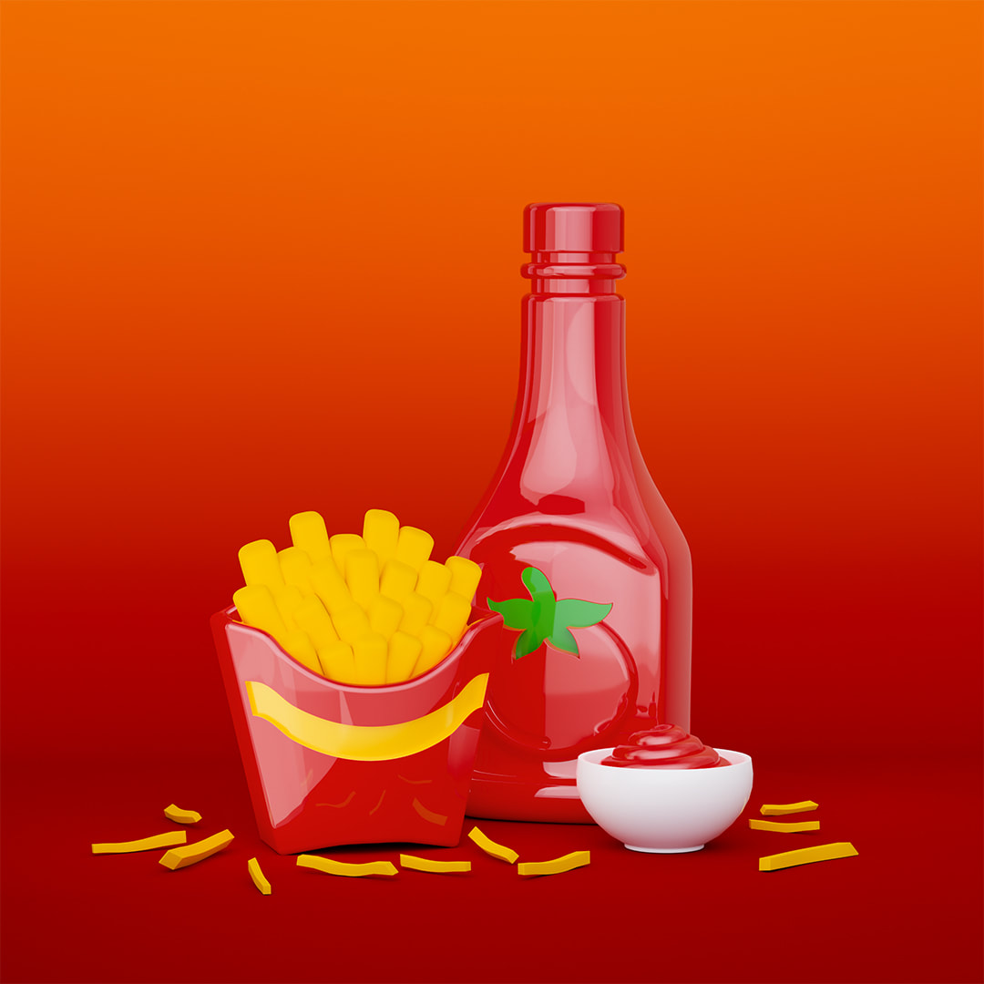 Llavero Metalmorphose Papas Fritas6