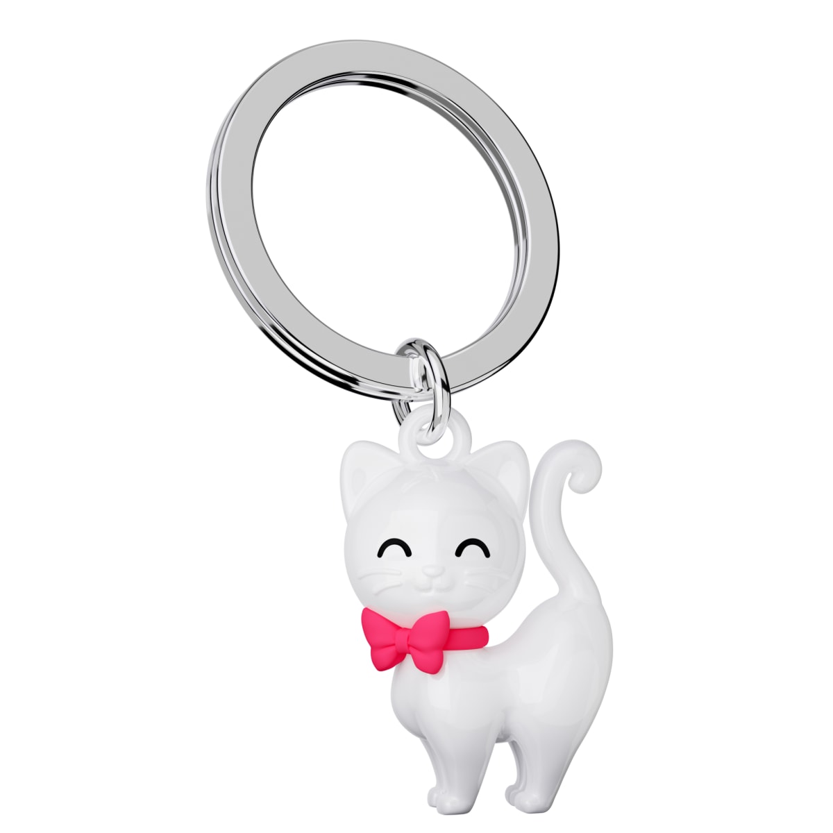 Llavero Metalmorphose Gatito blanco2