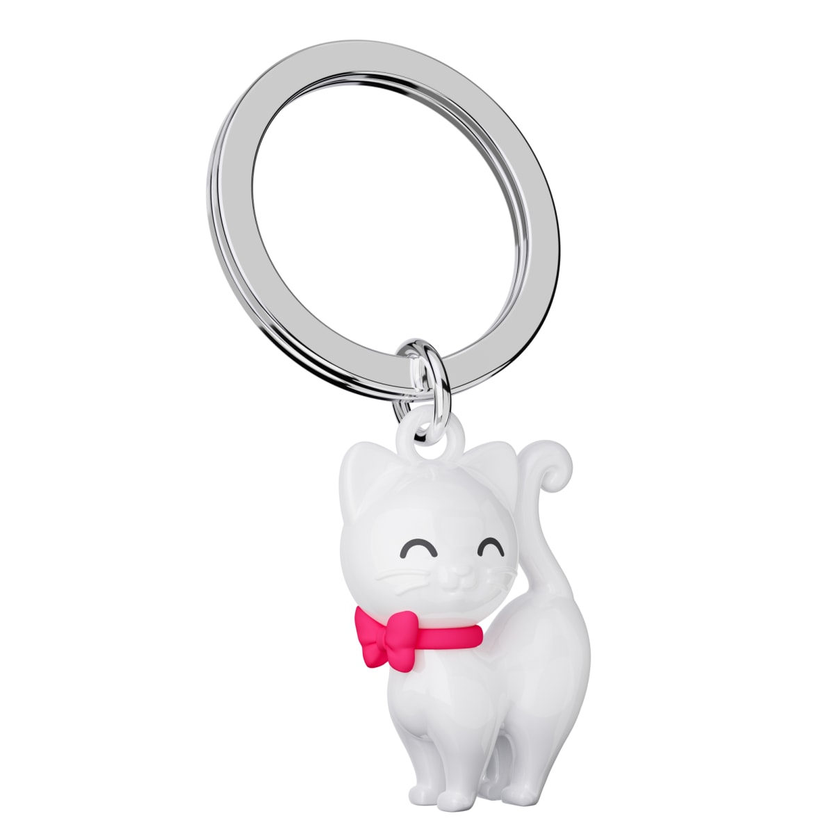 Llavero Metalmorphose Gatito blanco3