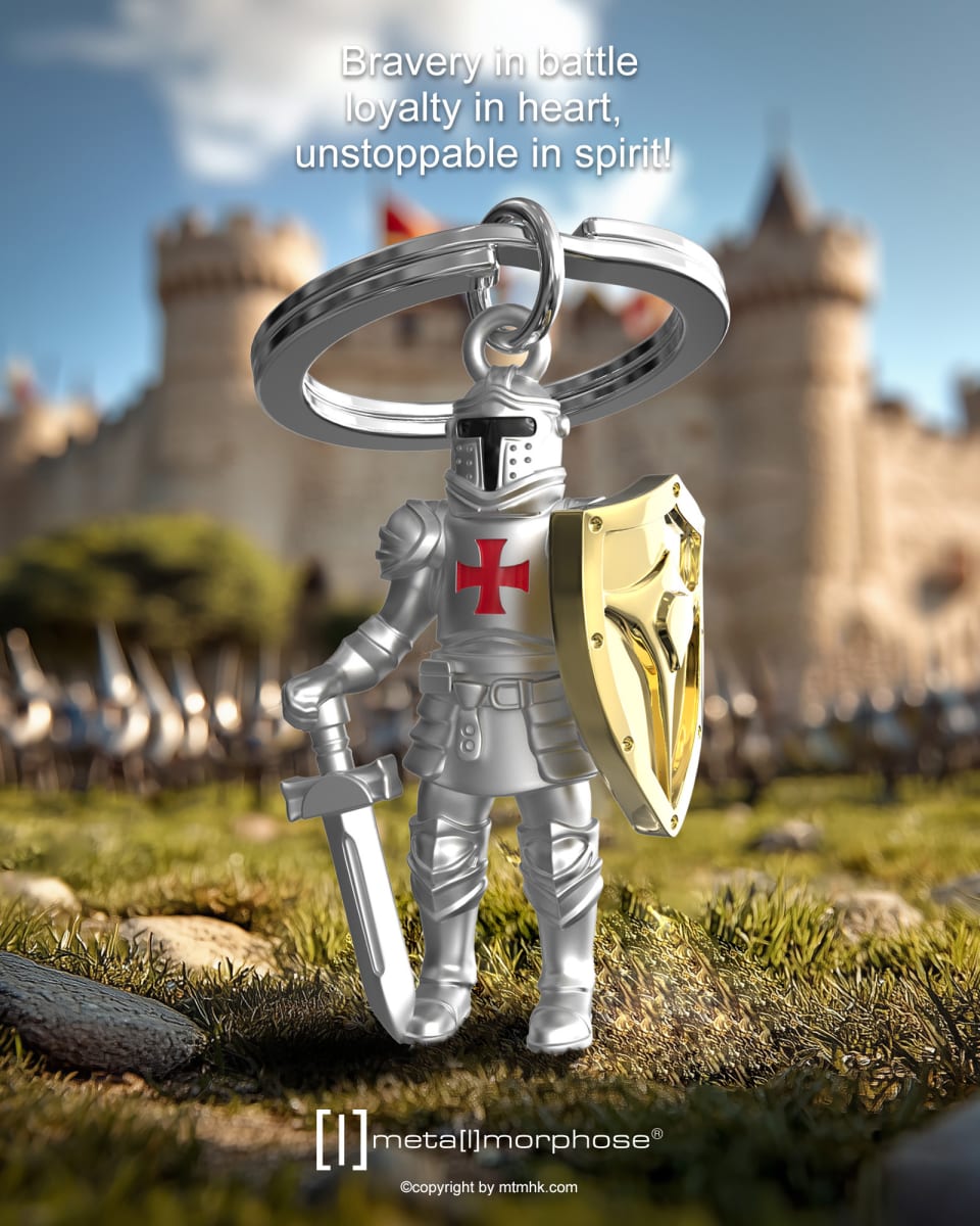 Llavero Metalmorphose Caballero Espada y Escudo5