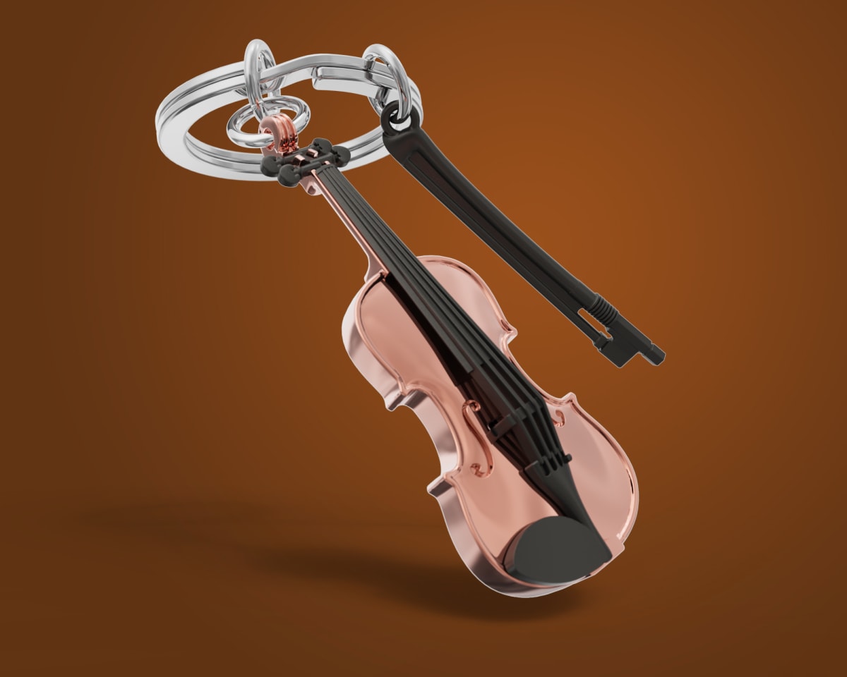 Llavero Metalmorphose Violín3