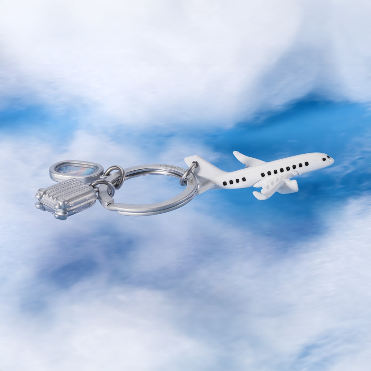 Llavero Metalmorphose Amante de Viajes Avión7