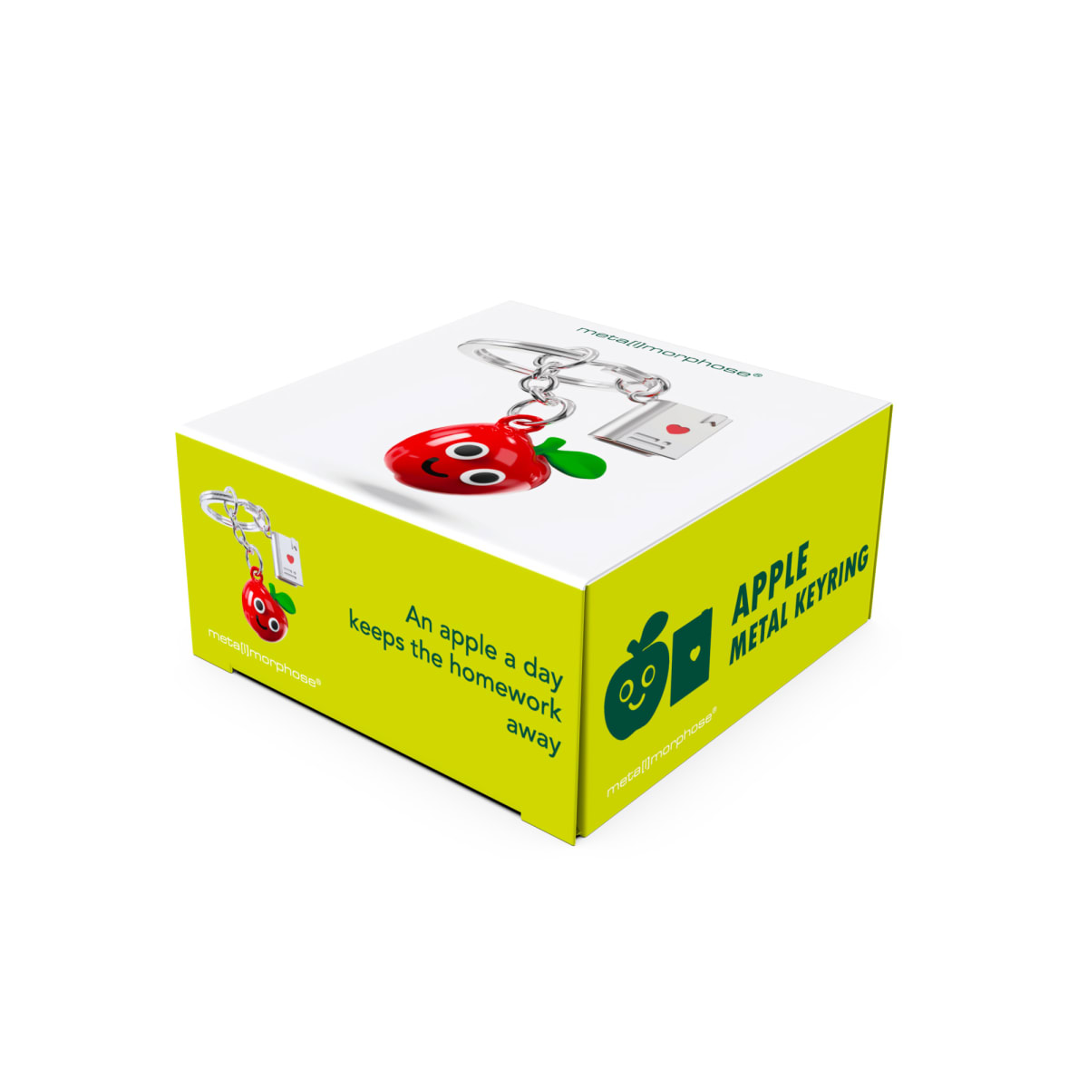 Llavero Metalmorphose Profe Manzana y Libro5