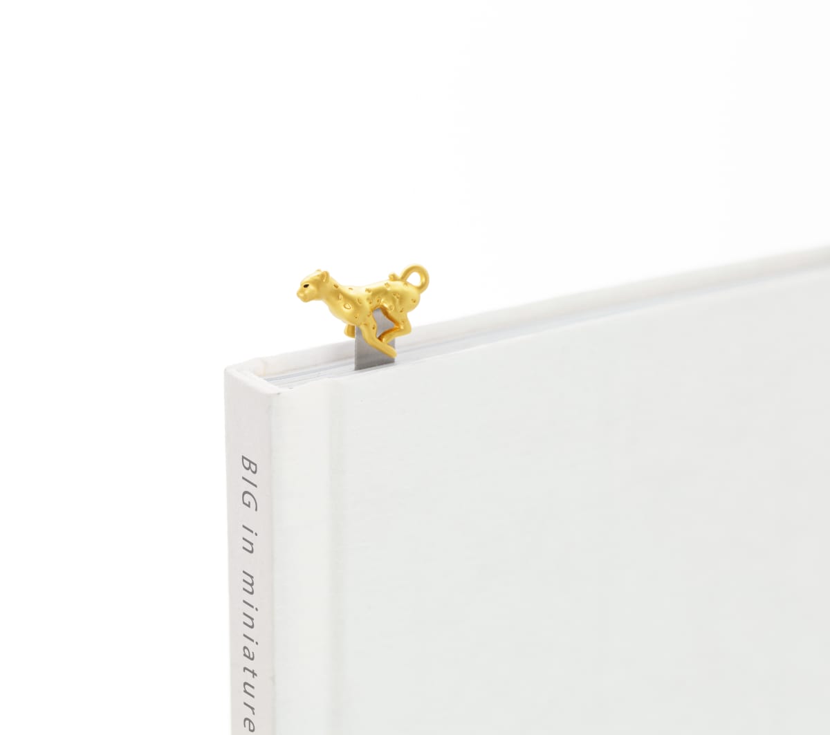 Marcapáginas Metalmorphose Leopardo1