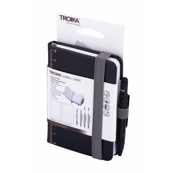 Block de Notas Troika  DIN A7 incl. Bolígrafo, papel FSC 2