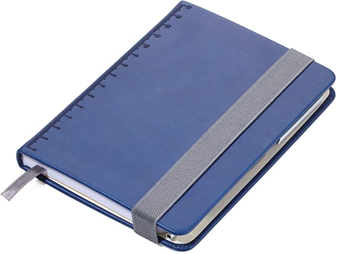 Bloc de notas Troika DIN A6 incl. Bolígrafo mina negra, con campo de dirección, calendario bienal1