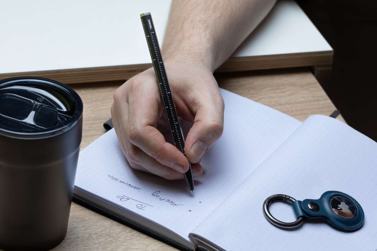 Bloc de notas TROIKA SLIMPAD A5 negro7