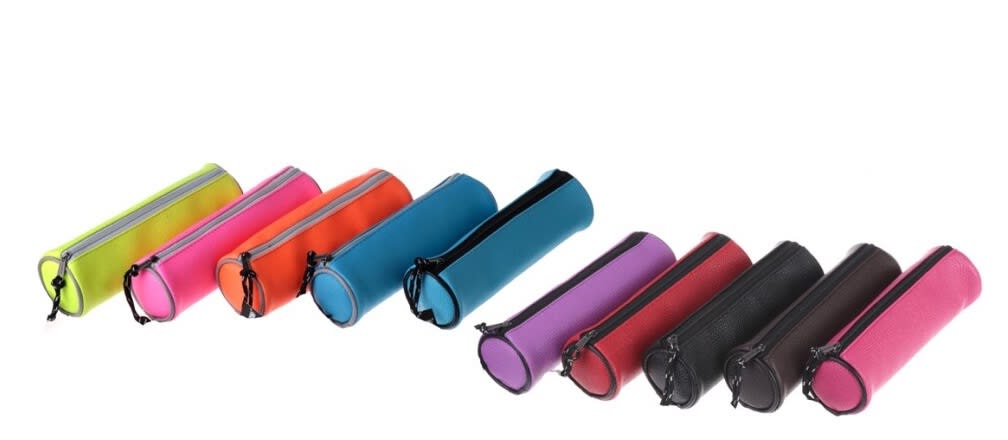 Estuche Plumier Redondo Marca San Pack Color Variado1