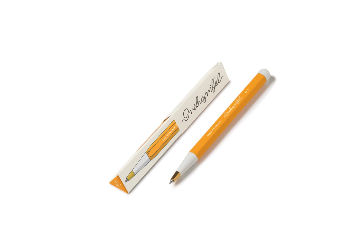 Roller leuchtturm1917 Tinta Negra Drehgriffel Nr.1, Spice Brown5