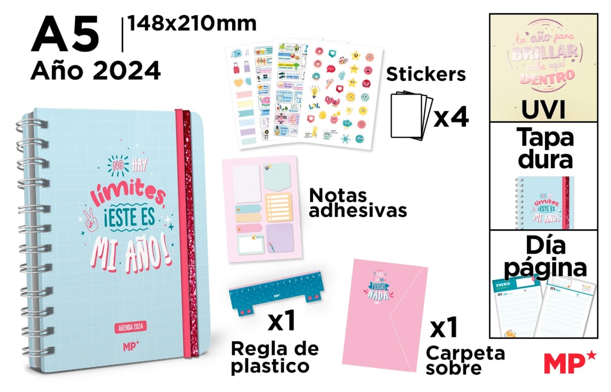 Agenda Premum Dia Pagina Tapa Dura 20241