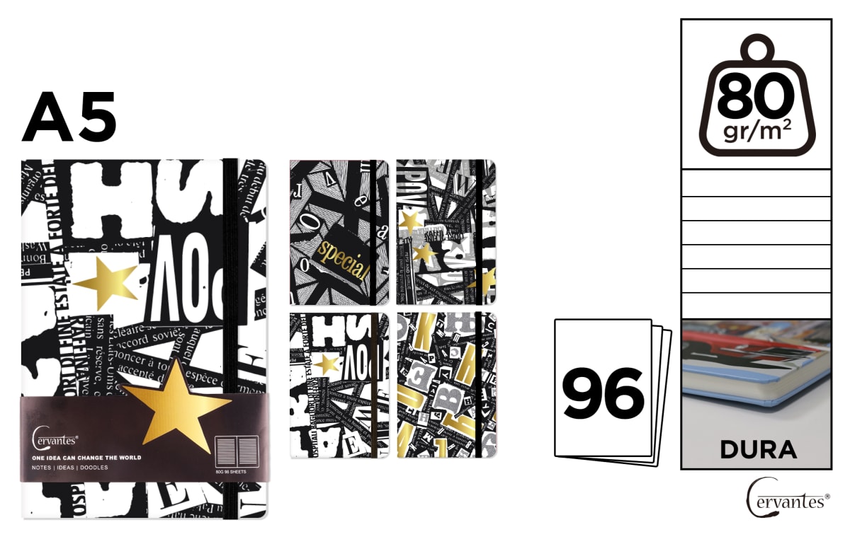 Cuaderno De Notas (22) Tapa Forrada A5 (MP)1