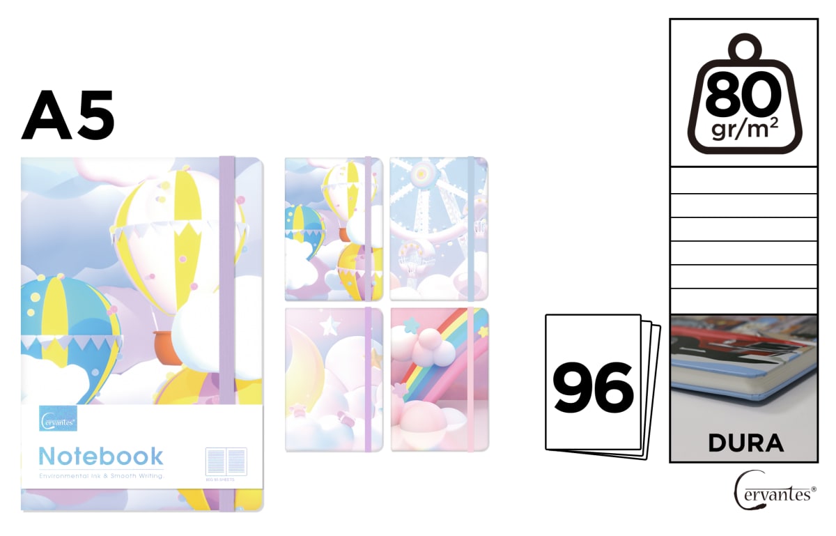 Cuaderno De Notas Tapa (39) Forrada A5 (MP)1