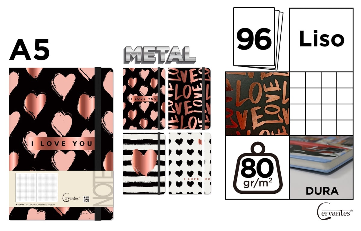 Cuaderno De Notas Tapa Forrada A52