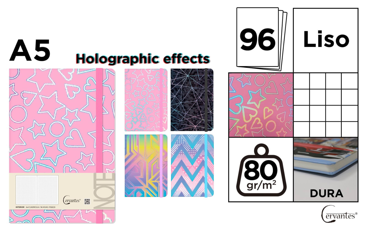 Cuaderno De Notas Tapa Forrada A56