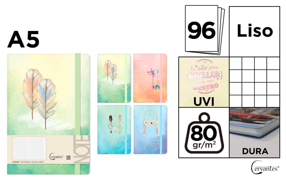 Cuaderno De Notas Tapa Forrada A57