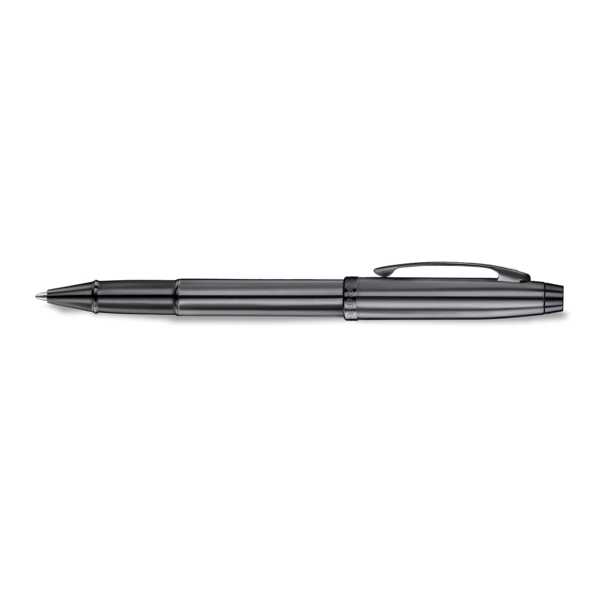 ROLLERBALL SHEAFFER 100 GRIS OSCURO PVD NEGRO METALICO6