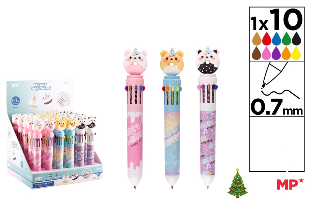 Bolígrafo Multicolor Fantasía4