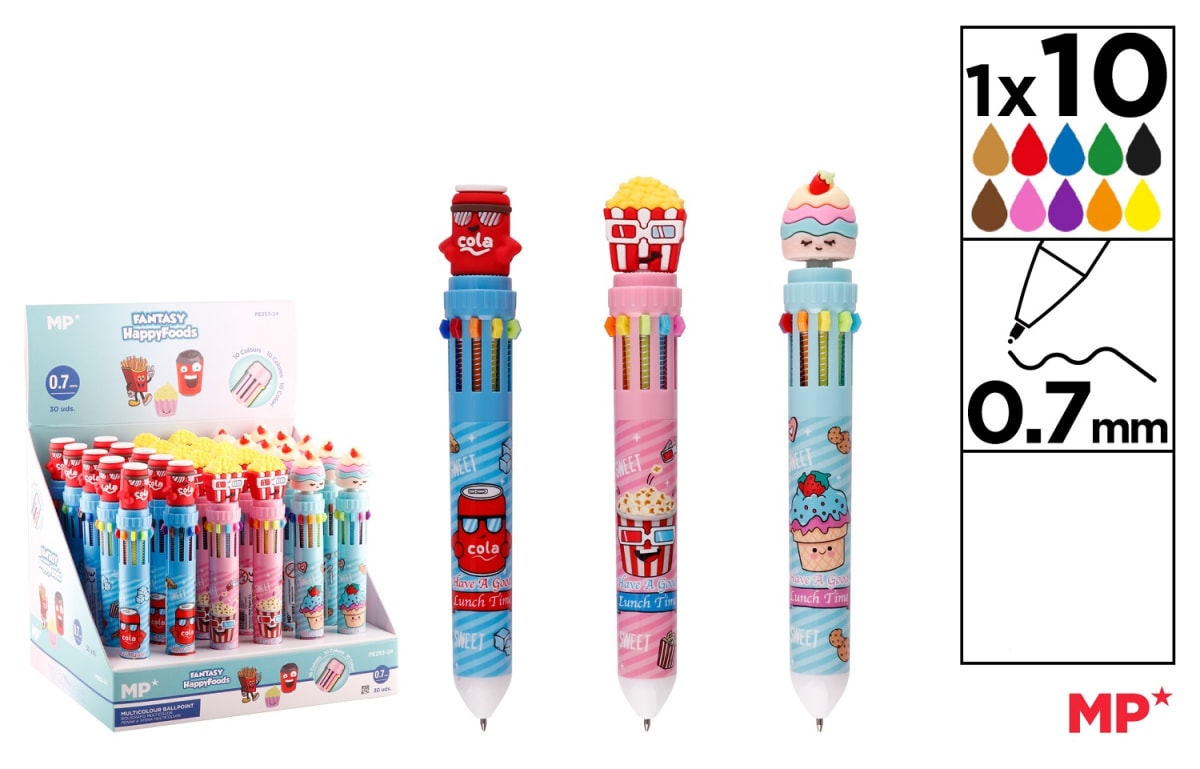 Bolígrafo Multicolor Fantasía5
