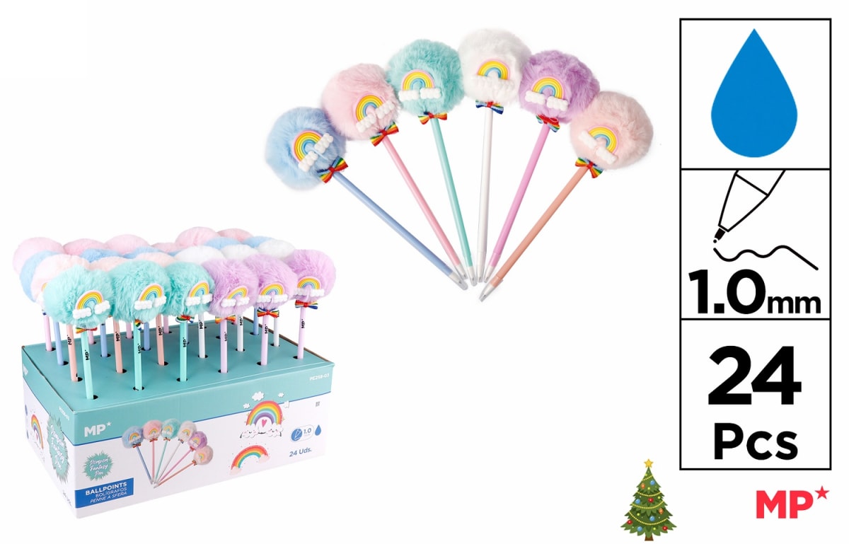 Bolígrafo Pompón Fantasía1