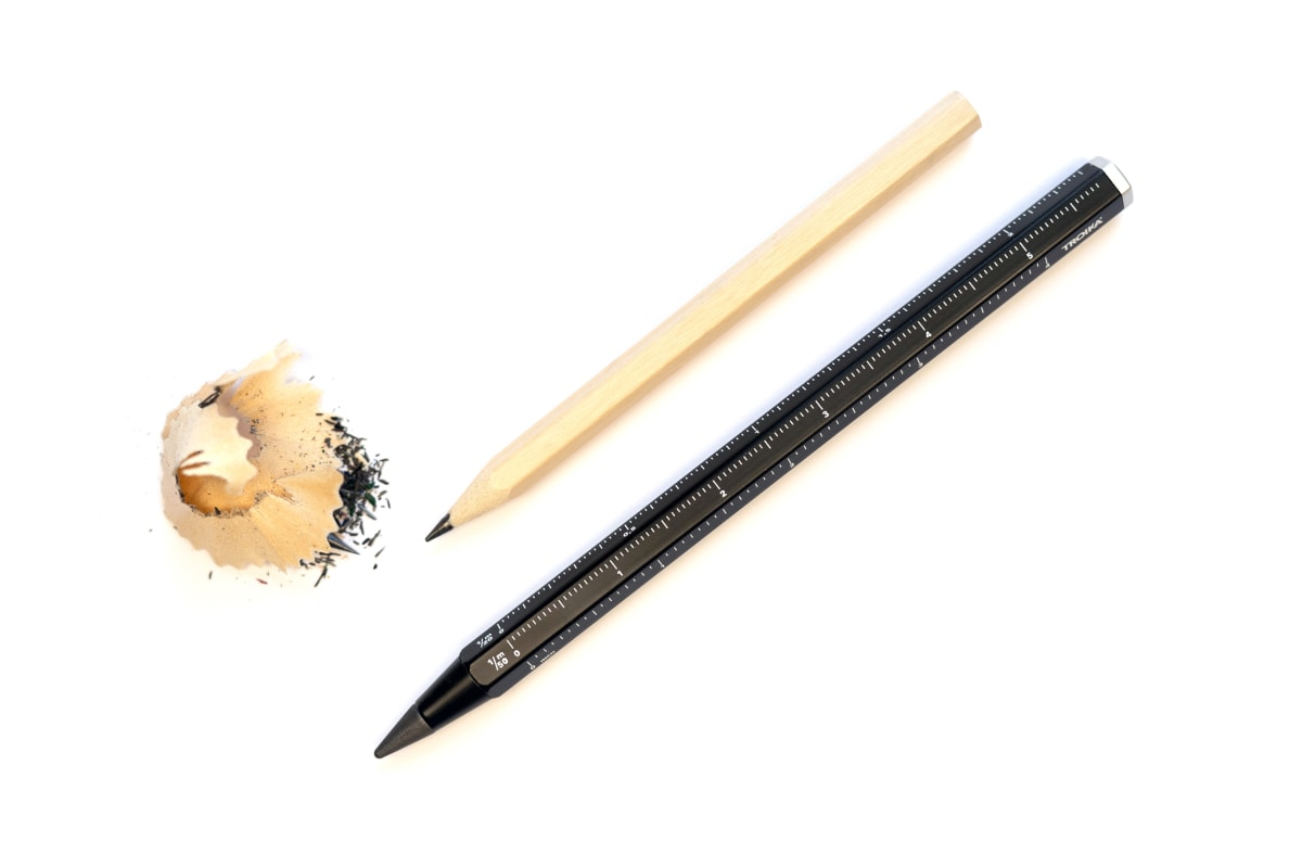 Lápiz grafito Troika HB escritura sin fin hasta 20km Azul oscuro4