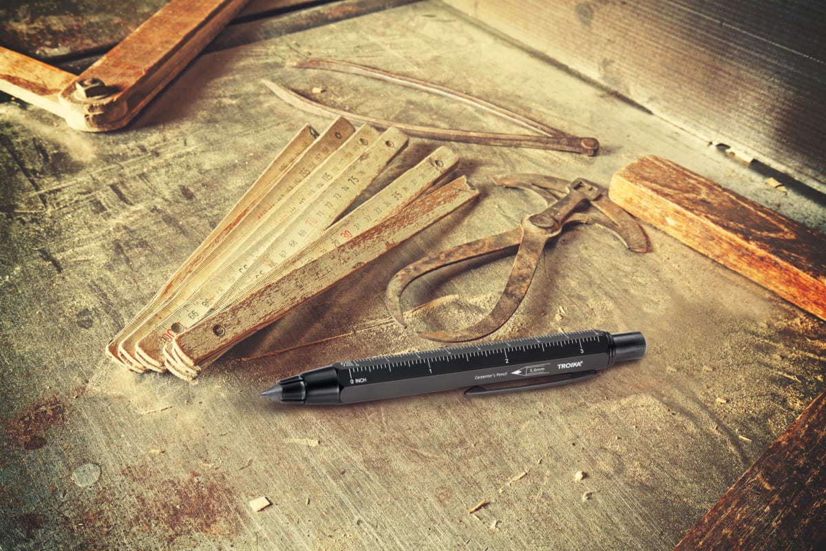 Lápiz de carpintero Troika 5,6 mm  Negro5