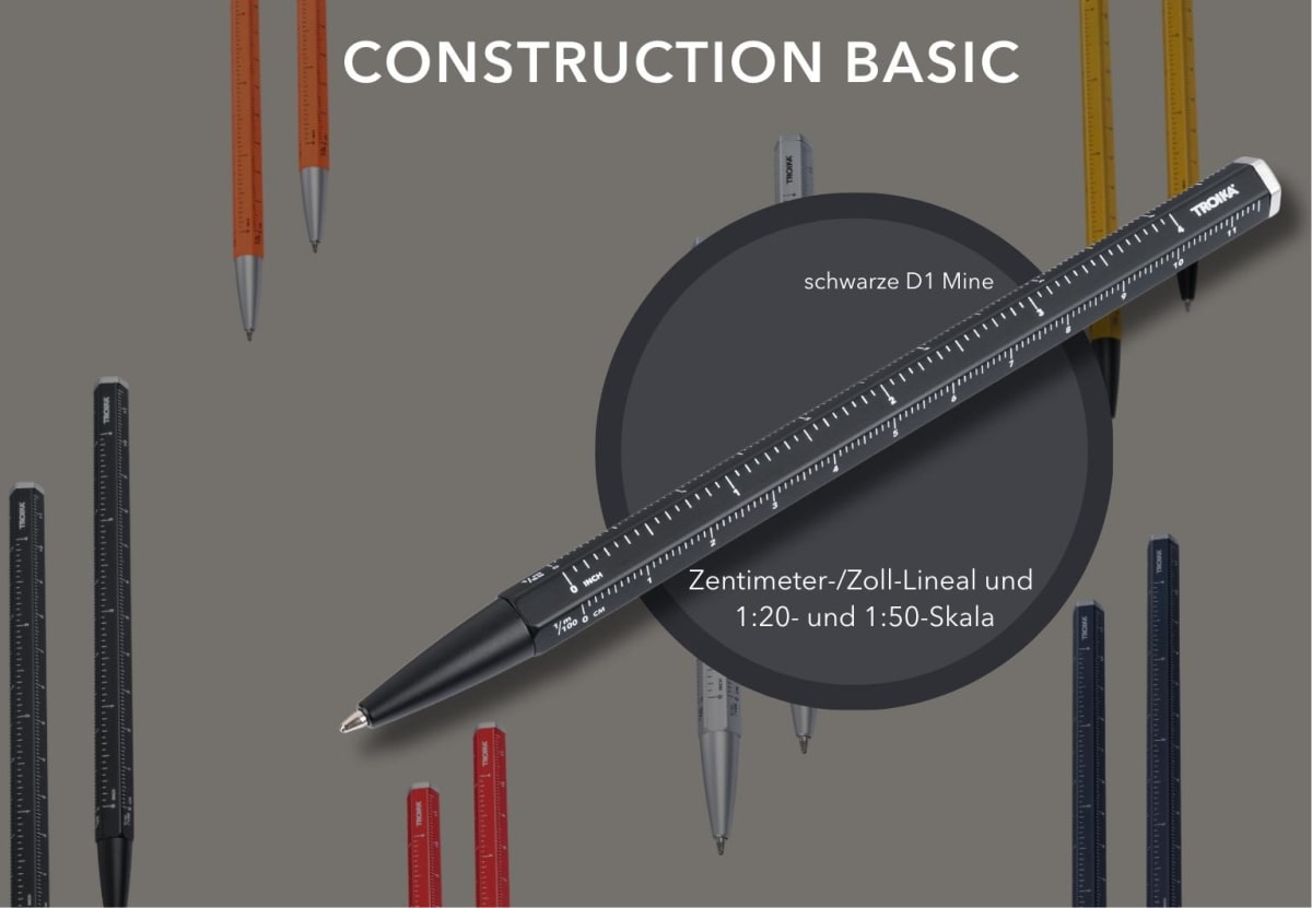 Bolígrafo Troika multifunción construción BASIC negro4