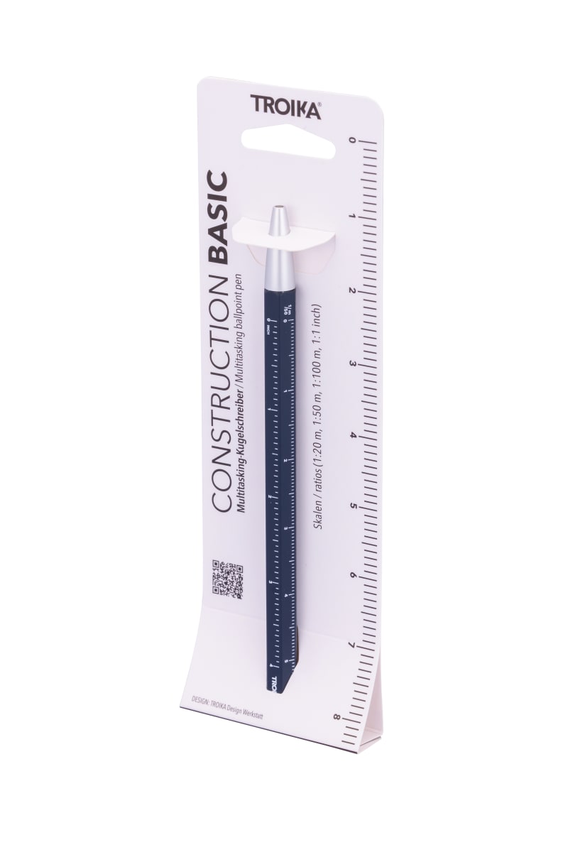 Bolígrafo Troika multifunción construción BASIC azul5