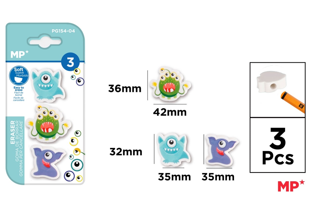 Goma De Borrar Creativas (MP)5