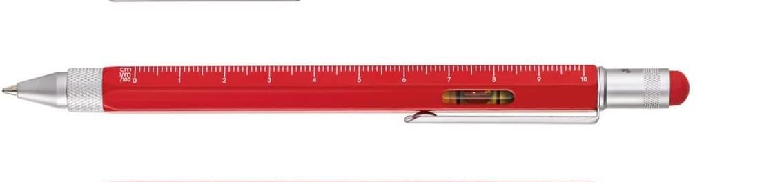 Boligrafo Troika Construcción multifuncional  Original  rojo1