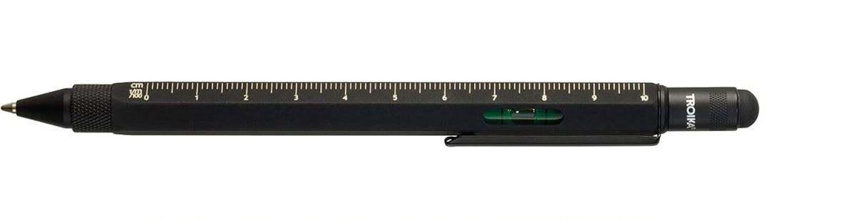 Boligrafo Troika Construcción multifuncional  Original SUPERBLACK2