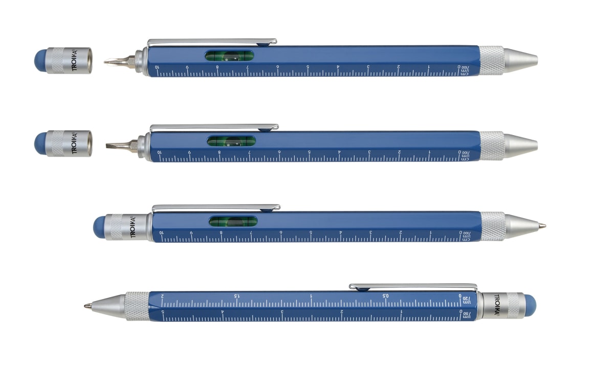 Boligrafo Troika Construcción multifuncional Original Original Azul3