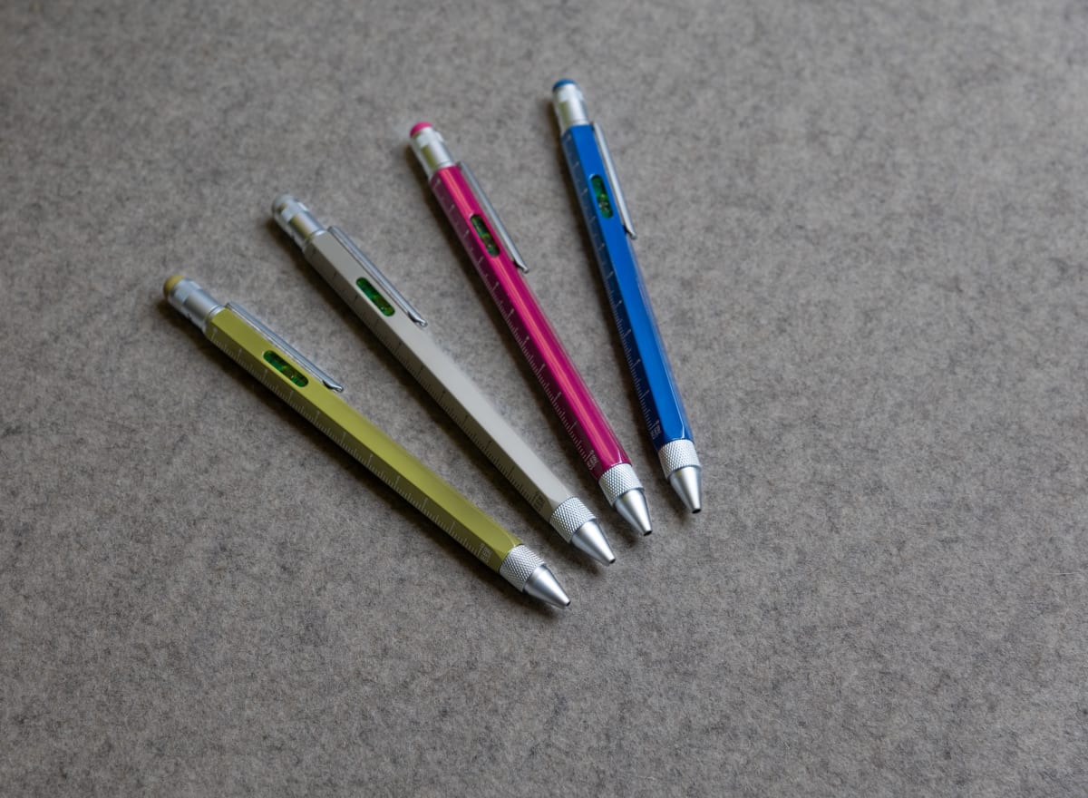 Boligrafo Troika Construcción multifuncional Original Original Azul8