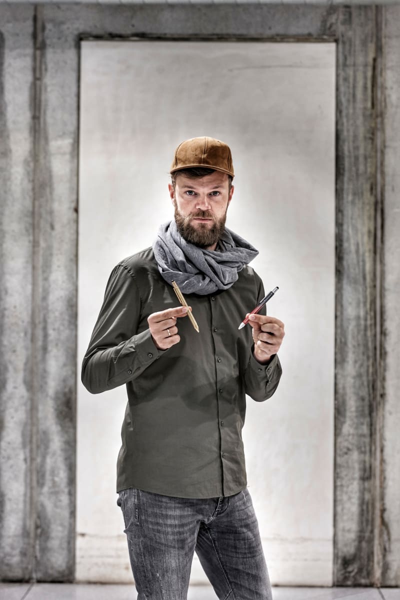 Boligrafo Troika Construcción multifuncional  Original Dorado10