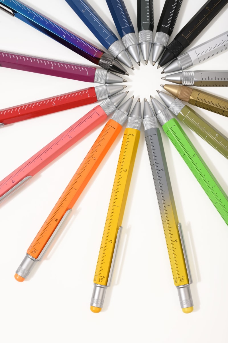 Boligrafo Troika Construcción multifuncional Original Magenta8