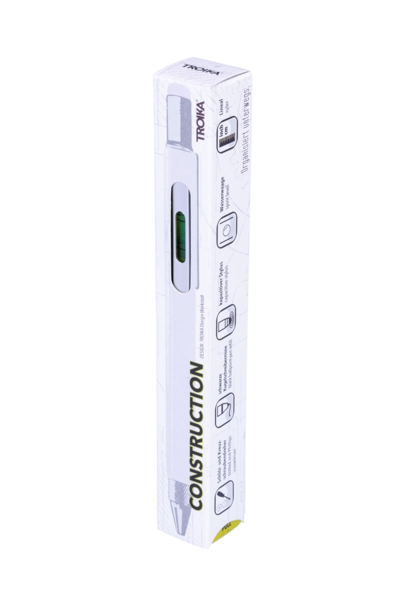 Boligrafo Troika Construcción multifuncional  Original - Silver11