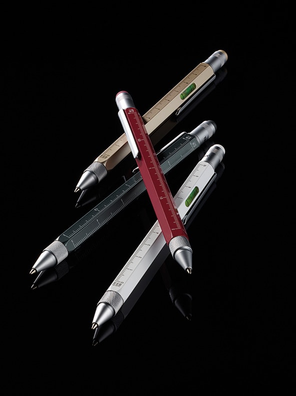 Boligrafo Troika Construcción multifuncional  Original Titanium5