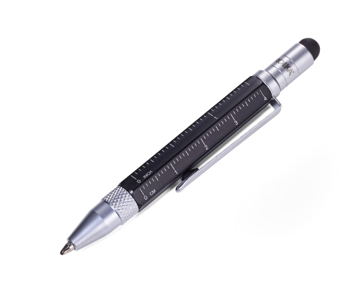 Boligrafo construcción multifuncional troika liliput Negro1