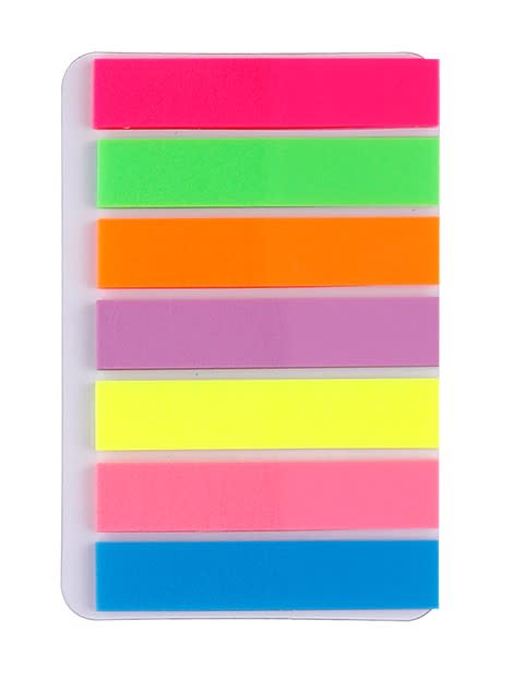 Blister De Posit Fluorescentes 25x175Uds /9mm2