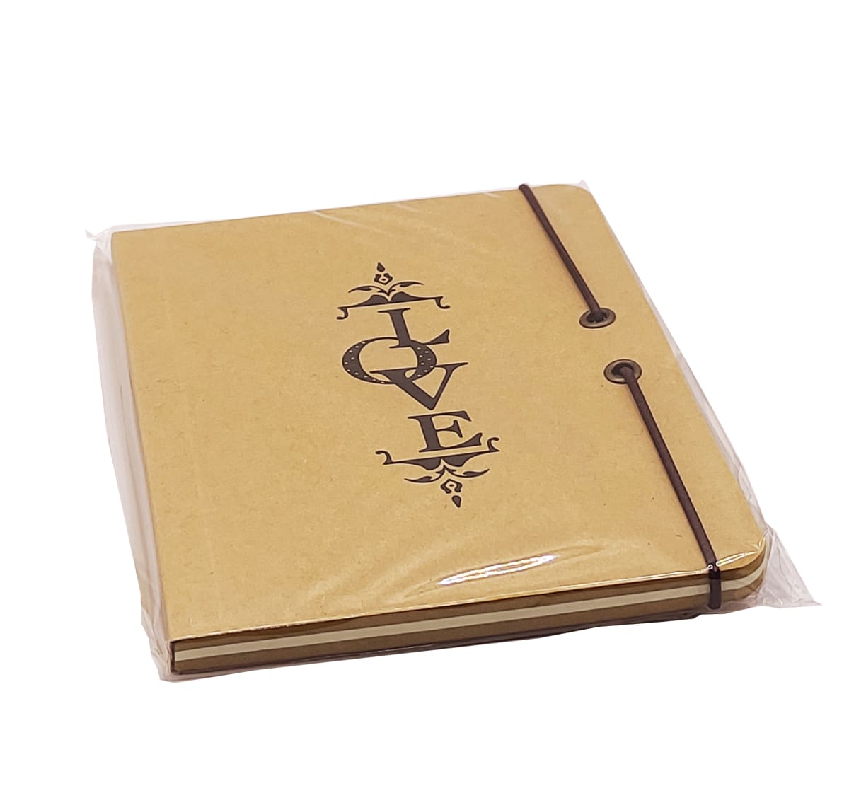 Block De Notas C/Elastico Diseño Amor 60Hjs 140X100mm/70Grdo1