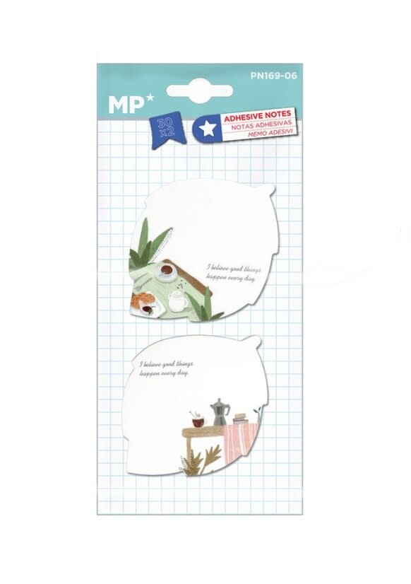 Set De Notas Adhesivas Diseño Escritorios 2x30Hjs Madrid Papel