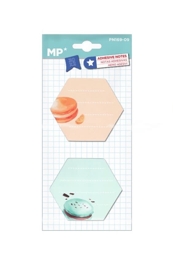 Set De Notas Adhesivas Galletitas 2x30Hjs- Madrid Papel1