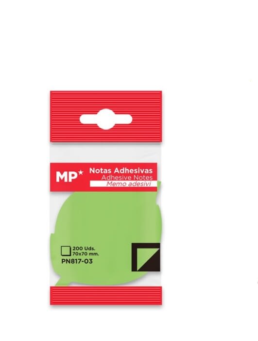 Set De Notas Adhesiva Diseño Hoja Marca Madrid Papel 1