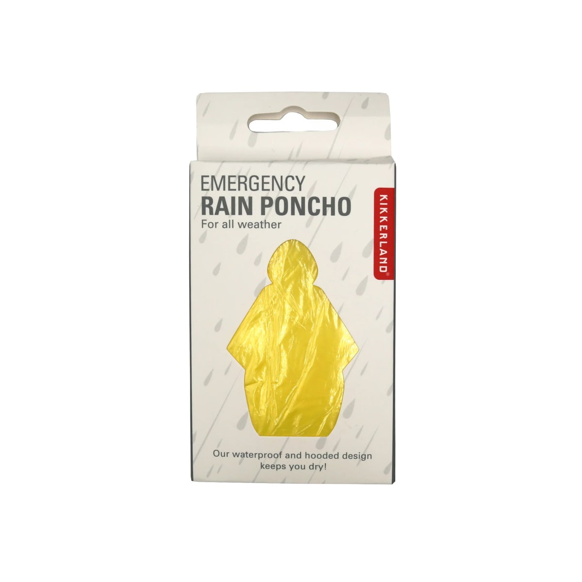 Ponchos Kikkerland  De Lluvia De Emergencia2