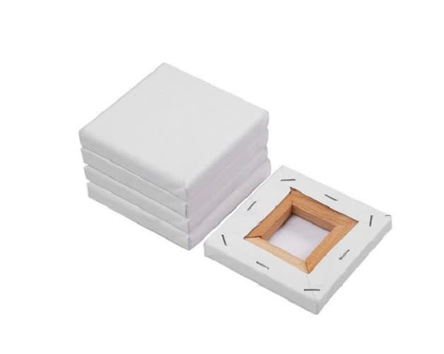 Bastidor Mini 15x15cm 280G/m2 Marca Artix Color Blanco1