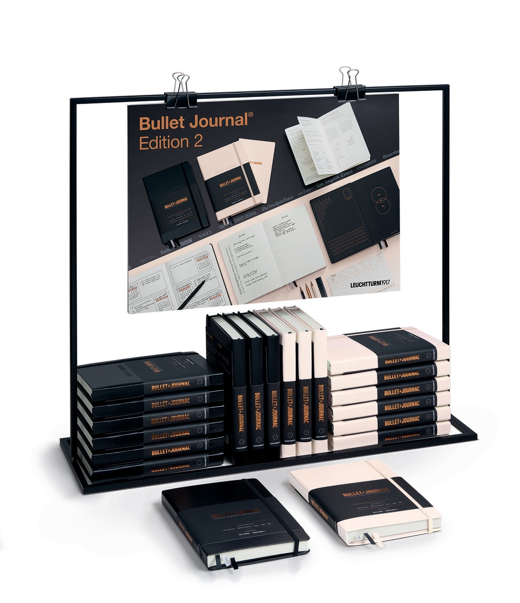 Bullet Journal 2 Leuchtturm1917 Mediano Tapa Dura Blush2