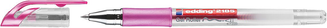 Rollerballs Gel Edding E-2185 Rosado Metalico1