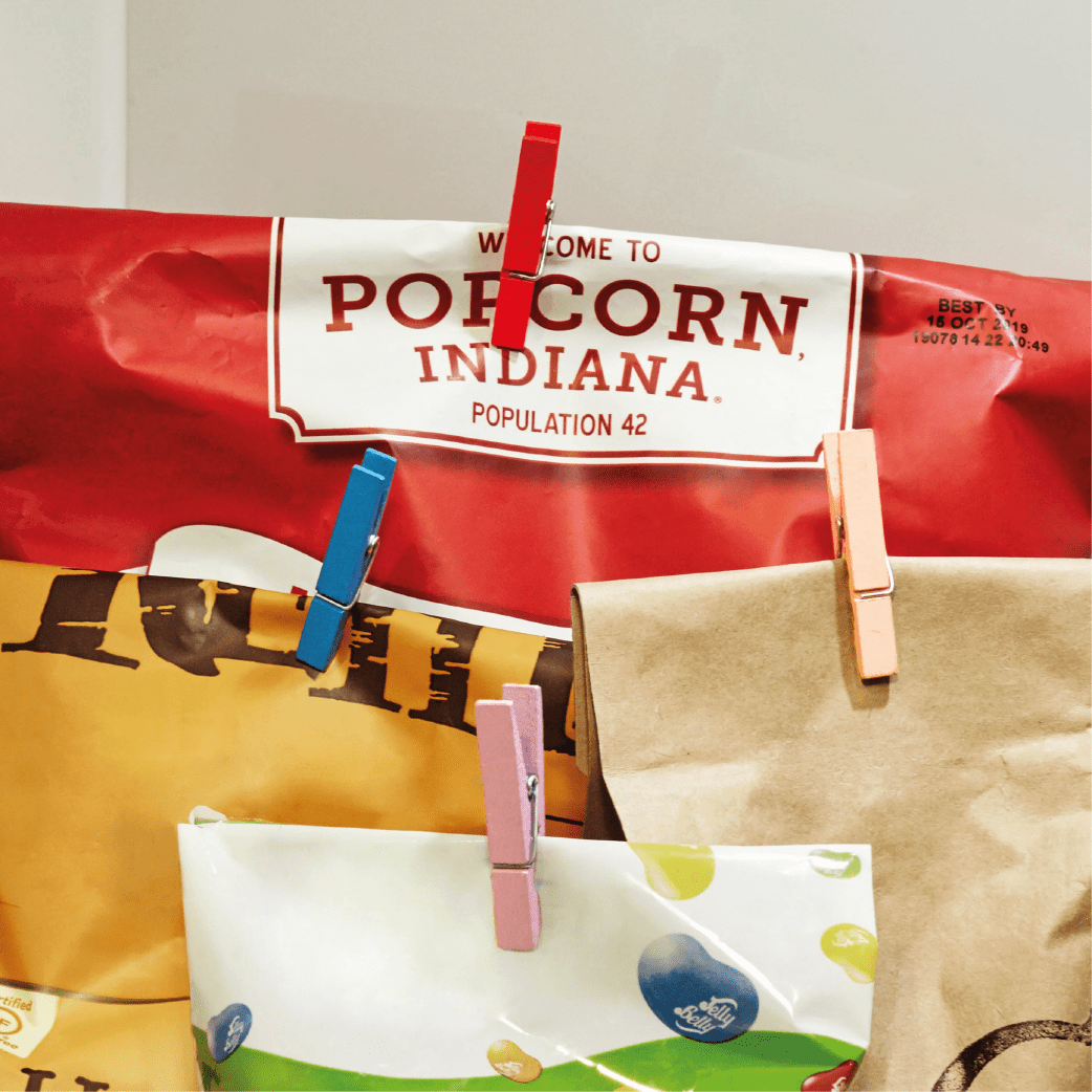 Mini Pinzas Kikkerland De Ropa Arco Iris2